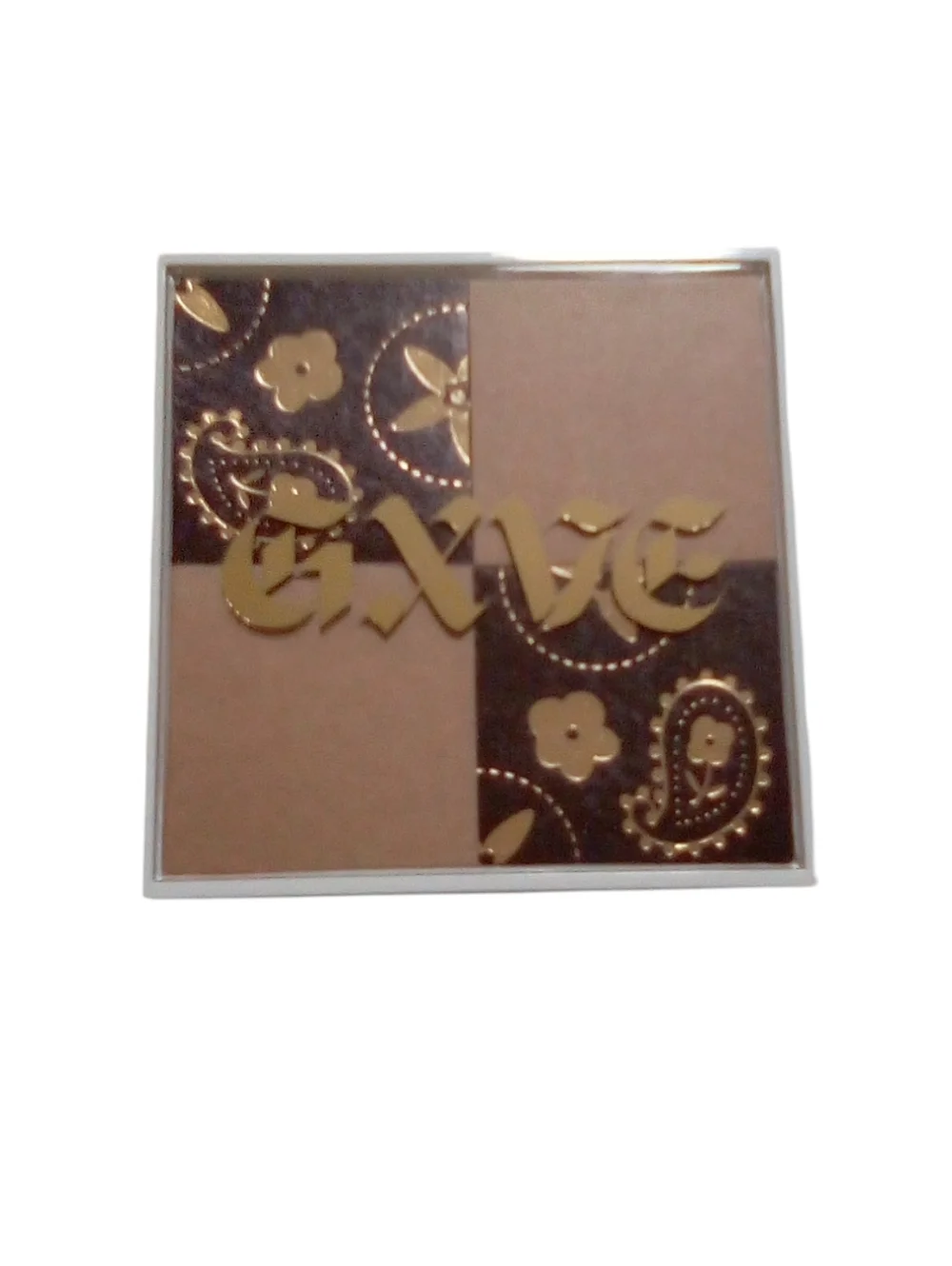 GXVE Pick It Up Cream Contour And Powder Bronzer Duo In Heatin Up Full Size NIB